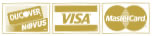 Accepting Visa, Mastercard, Discover